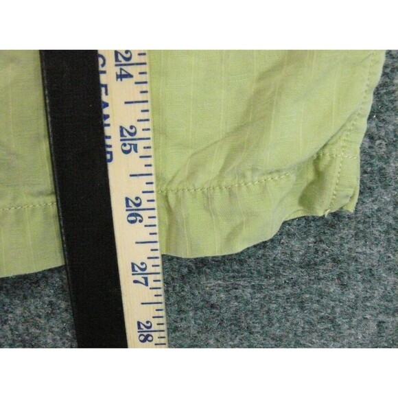 Tommy Bahama Shirt Mens XL Green Silk Camp Palm Embroidered - Picture 7 of 9